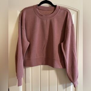 Lululemon Perfectly Oversized Cropped Crew *Softstream